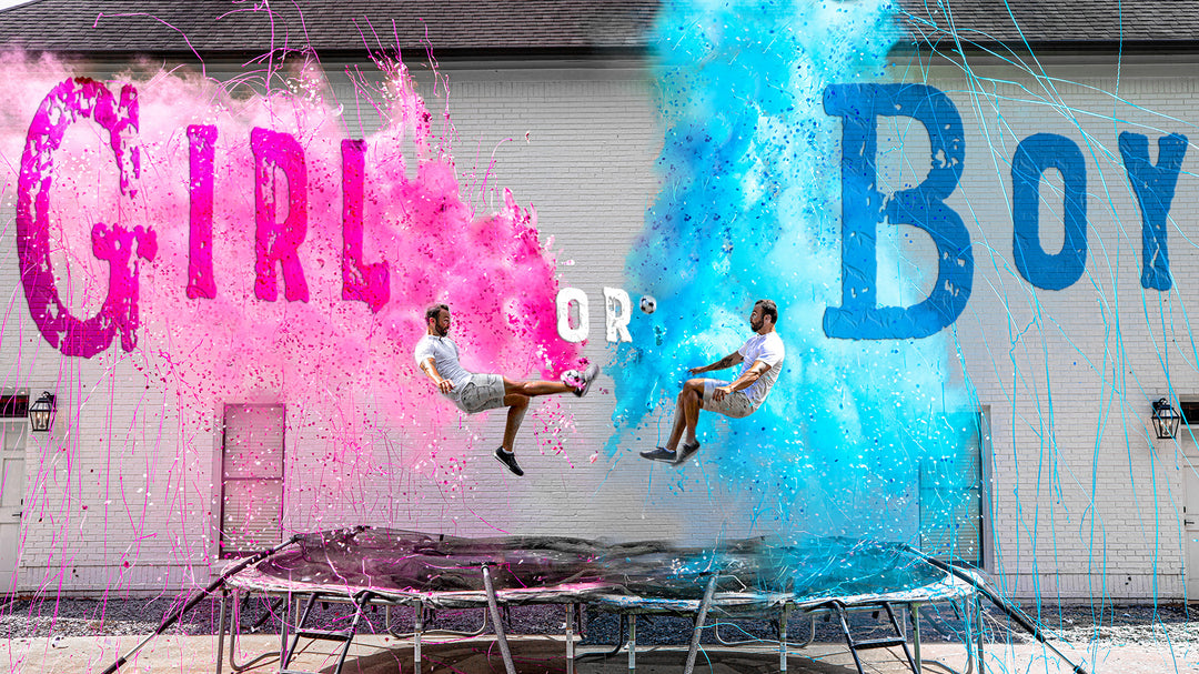 Kick Your Gender Reveal Party Up a Notch with Our Double-Filled Soccer Ball