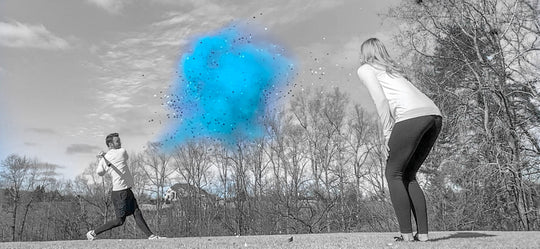 Poof There It Is Gender Reveal Baseball XL Baseball Gender Reveal