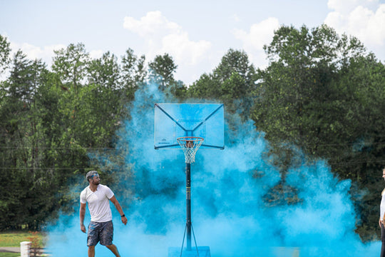 Poof There It Is Sports Gender Reveal Basketball Gender Reveal