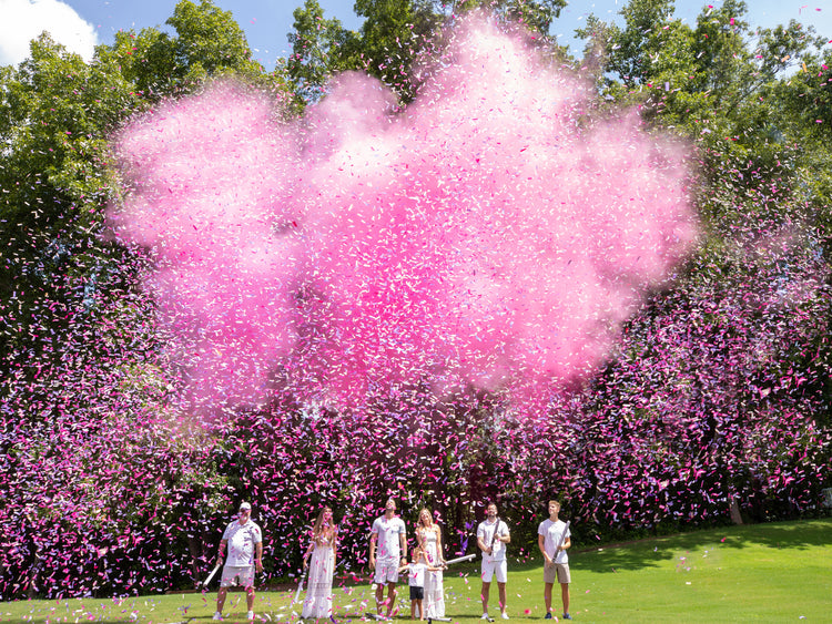 The Magic and Mastery Behind Poof There It Is Gender Reveal Cannons ...