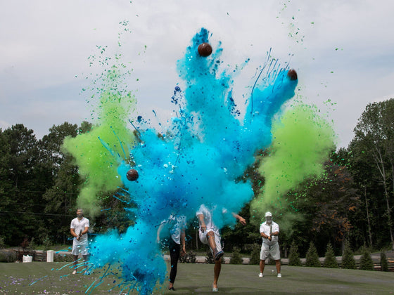 10" Football Gender Reveal