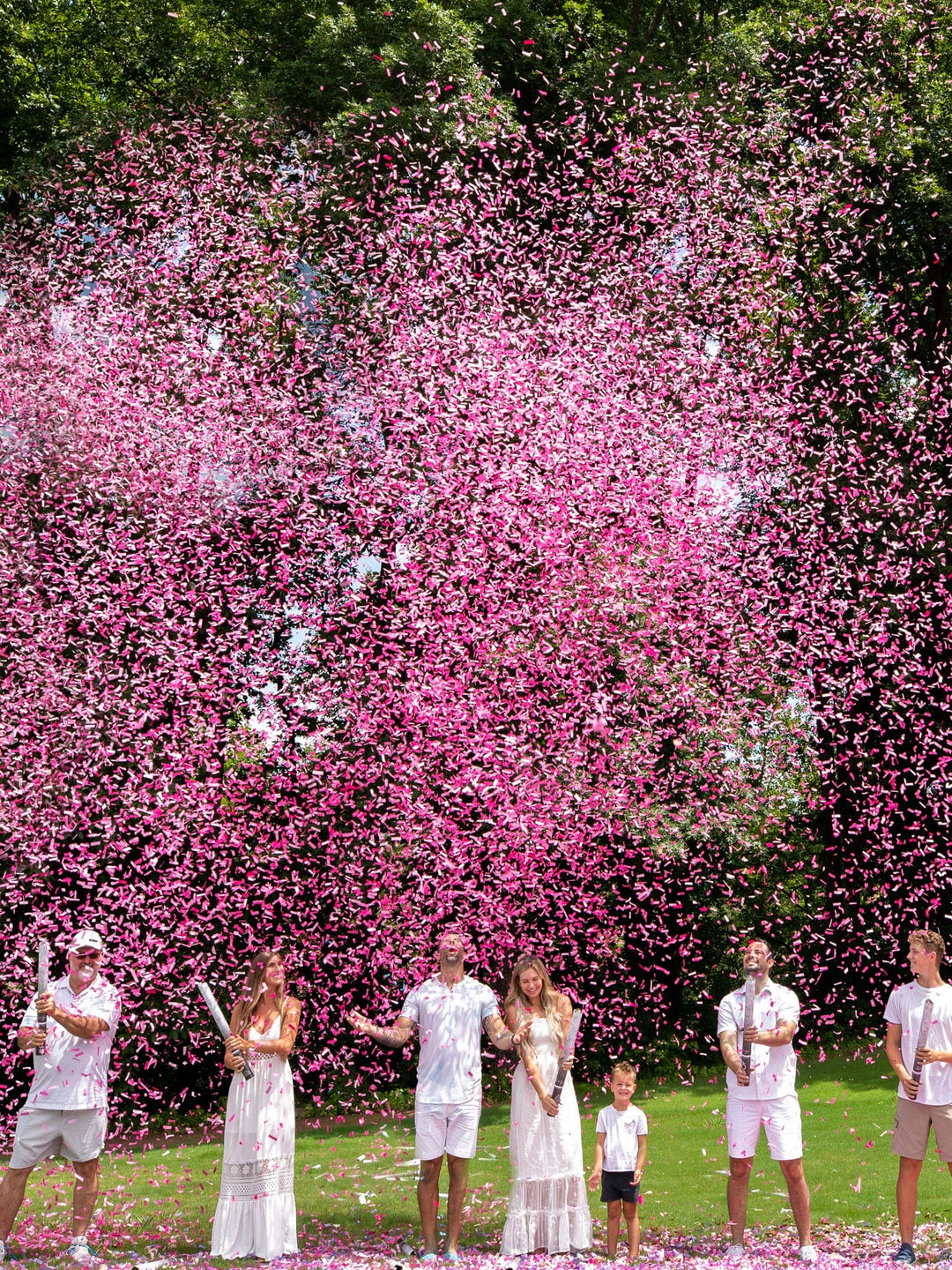 Confetti Gender Reveal Cannons