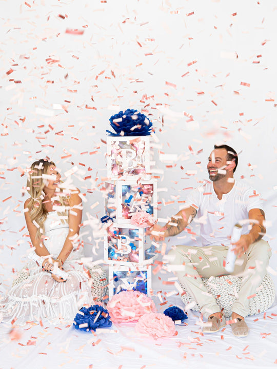 Poof There It Is Cannons Confetti Gender Reveal Cannons