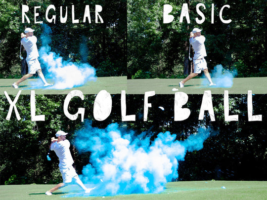 Poof There It Is Sports Gender Reveal Extra Large Golf Ball Gender Reveal