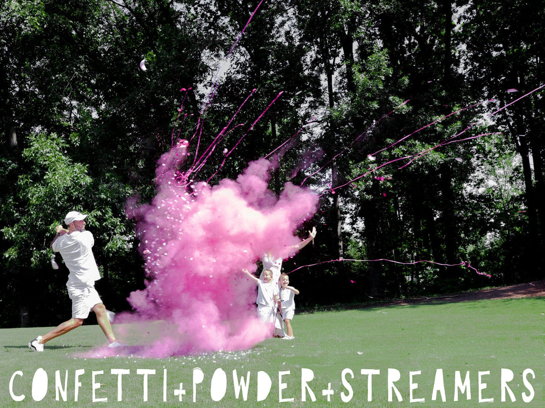 Poof There It Is Sports Gender Reveal Large Golf Ball Gender Reveal