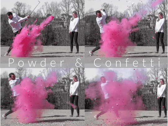 Poof There It Is Sports Gender Reveal Large Golf Ball Gender Reveal