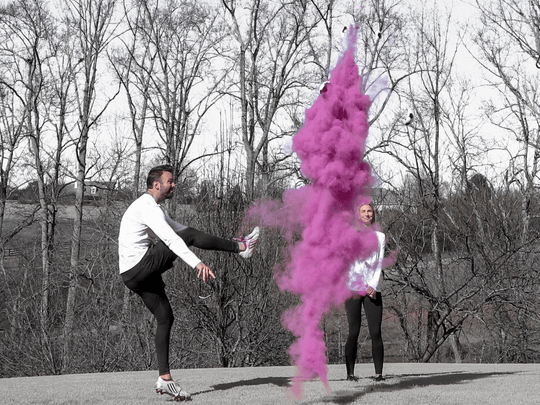 Poof There It Is Sports Gender Reveal Soccer Gender Reveal
